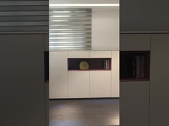 흰색 목재 파일 캐비닛 잠금 2 4 6 드라워 CEO 사무실 로커