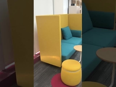 오피스 가구 소파 모듈 프라이버시 천