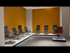 현대 가죽 사무실 의자 보스 회전 컴퓨터 의자