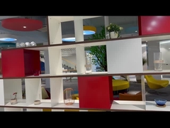 BESTON 가구 맞춤형 목재 사무실 영역 분할 책상 모바일 큐브 책상 선반