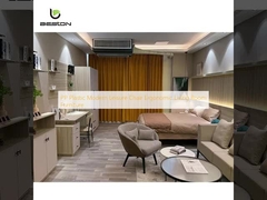 PP 플라스틱 현대 여가 의자 인간 환경 공학 거실 가구