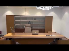 BESTON 모던 L자형 보스 사무실 컴퓨터 책상 임원 코너 사무실 책상