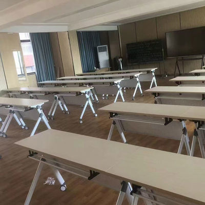 목재 접이식 훈련 테이블 교실 교실 접이식 학생 책상