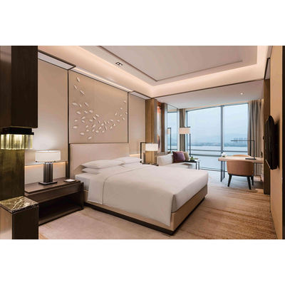 럭셔리 호텔 아파트 가구 주문 5성급 킹 사이즈 가죽 침대