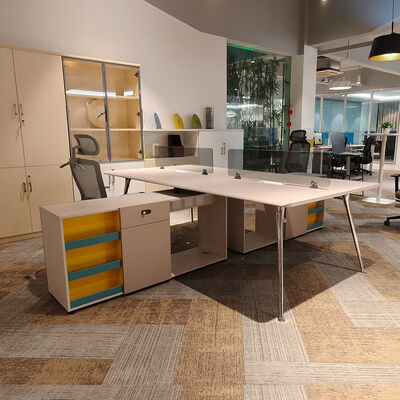 사무실 가구 공동 작업 공간 모듈형 4석 사람 오픈 사무실 책상