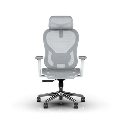 현대 회색 풀 메시 Ergonomic 사무실 의자 4D 조정 가능한 팔받침대와 2D 헤드레스트