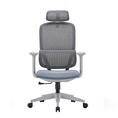 고 등 현대 Mesh 사무실 의자 에르고노믹 컴퓨터 의자 Reclining Executive Chair with Headrest for Workstation